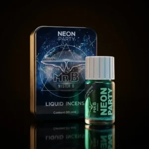 alt= "Neon Party Poppers Azul 30 ml"