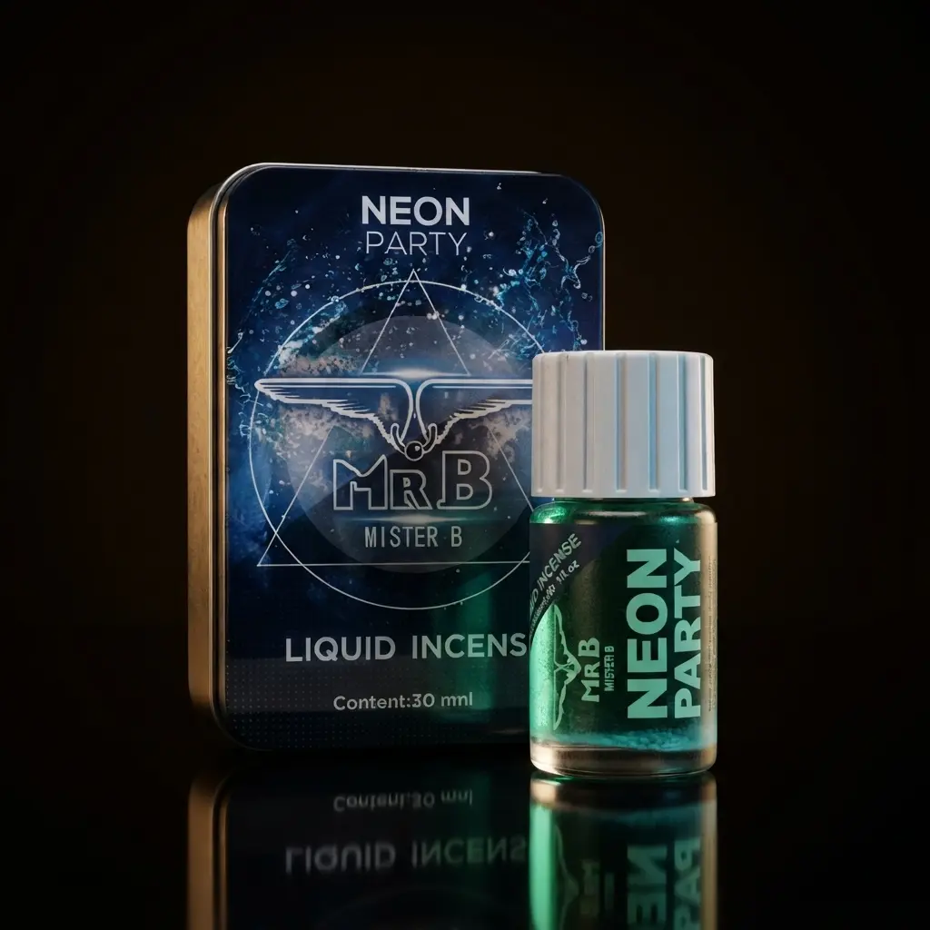 alt= "Neon Party Poppers Azul 30 ml"
