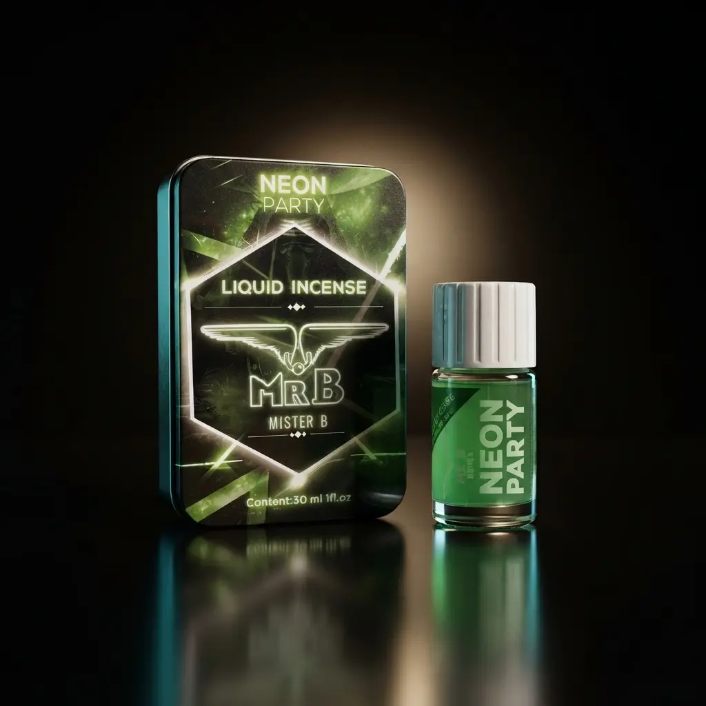 alt= "Neon Party Poppers Verde 30 ml"