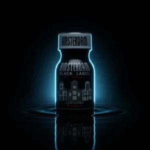 alt= "Poppers Amsterdam Black Label 10 ml"