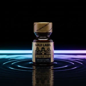 alt= "Poppers Amsterdam Gold Label 10 ml"
